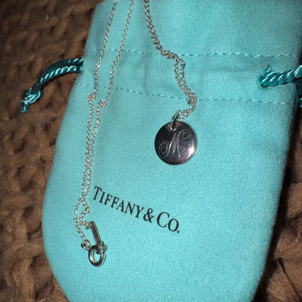 Tiffany & Co. M Necklace